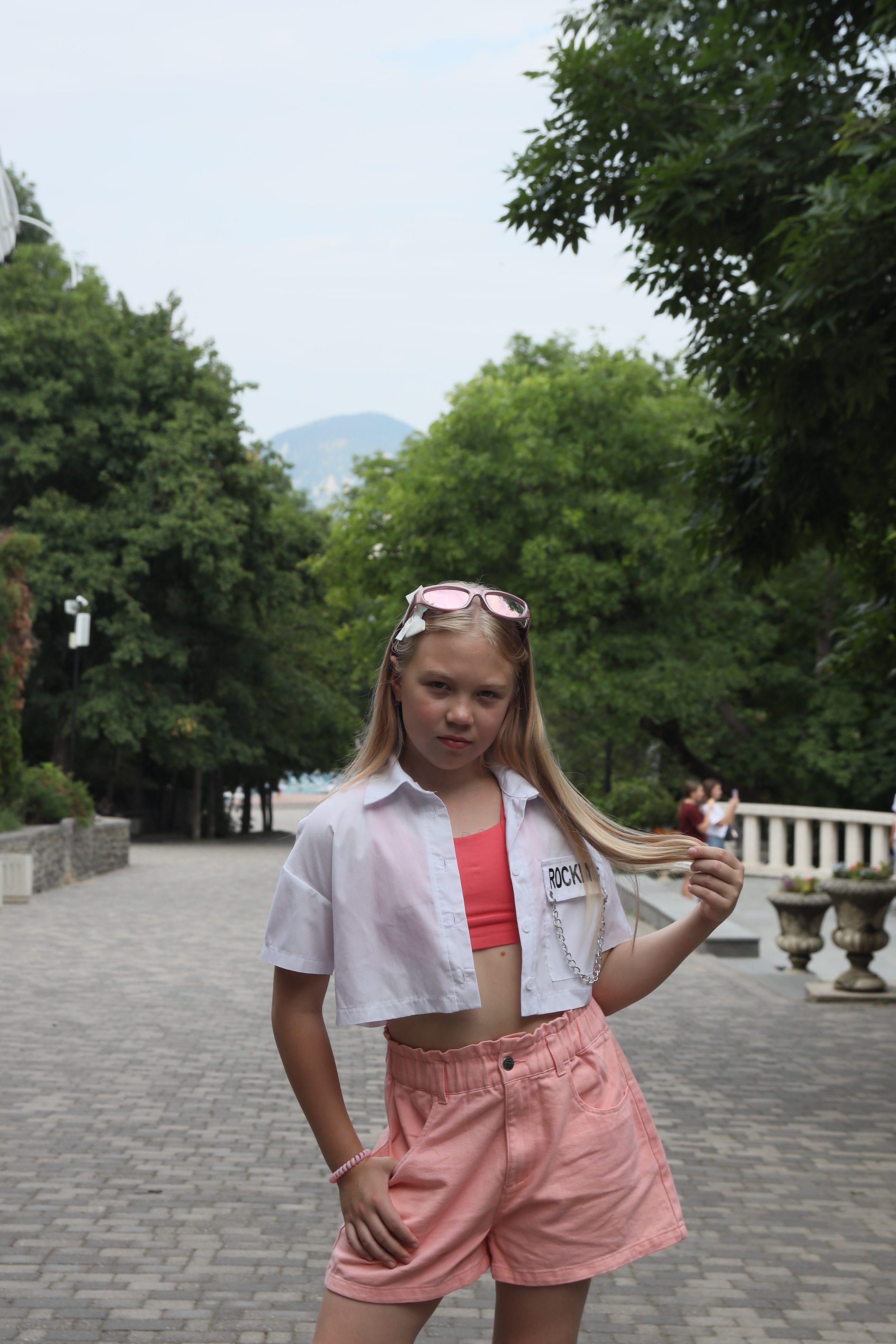Портрет на закате